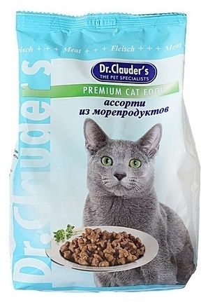 Сухой корм для кошек Dr.Clauder морепродукты