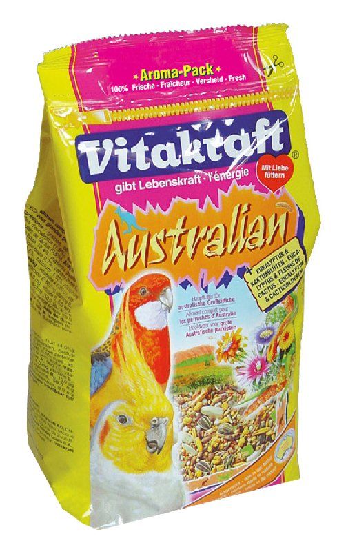 Корм для средних попугаев Vitakraft Australian 750 г.