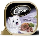 Консервы для собак Cesar Фрикасе 0,1 кг.